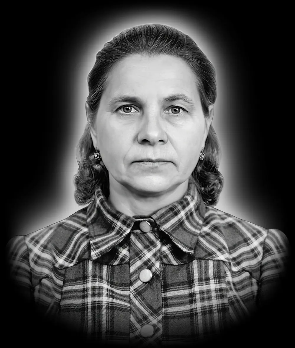 Портрет после подготовки к гравировке